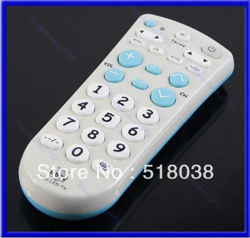 

Wholesale dropshipping 1Pc Large Key Universal Multifunction Remote Control For LCD LED HD TV Sets