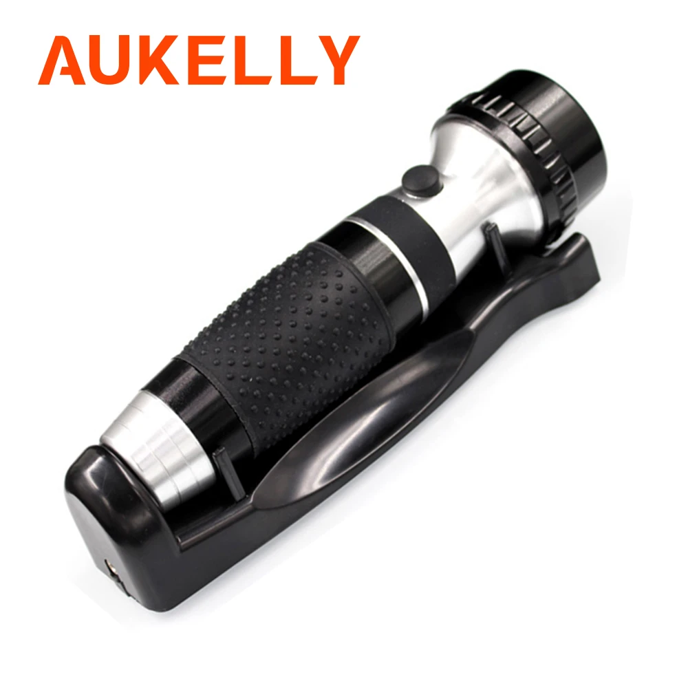 Wall Mounted Emergency Flashlight 13 LED Hotel Torch Light 1000LM