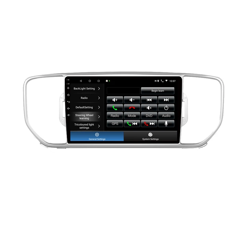Best 9" 4G RAM 2.5D IPS 8 CORE Android 9.1 Car DVD Multimedia Player GPS for KIA rio sportage KX5 2016 2017 2018 car radio navigation 4