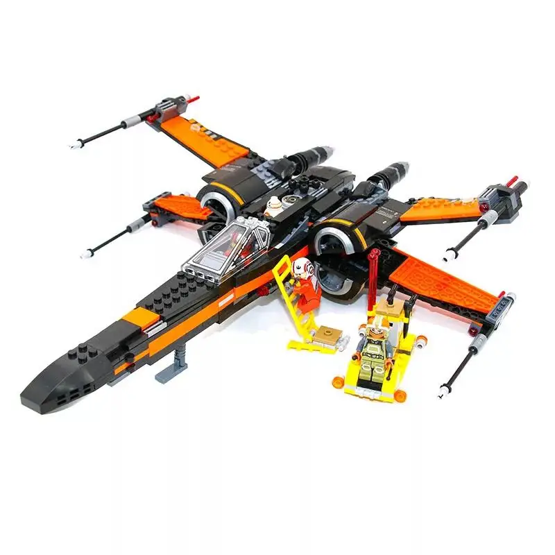 

05004 First Order Poe's X Wing Fighter 05029 05145 Star Building Blocks Brick Children Toy Wars 10262 75149 75102