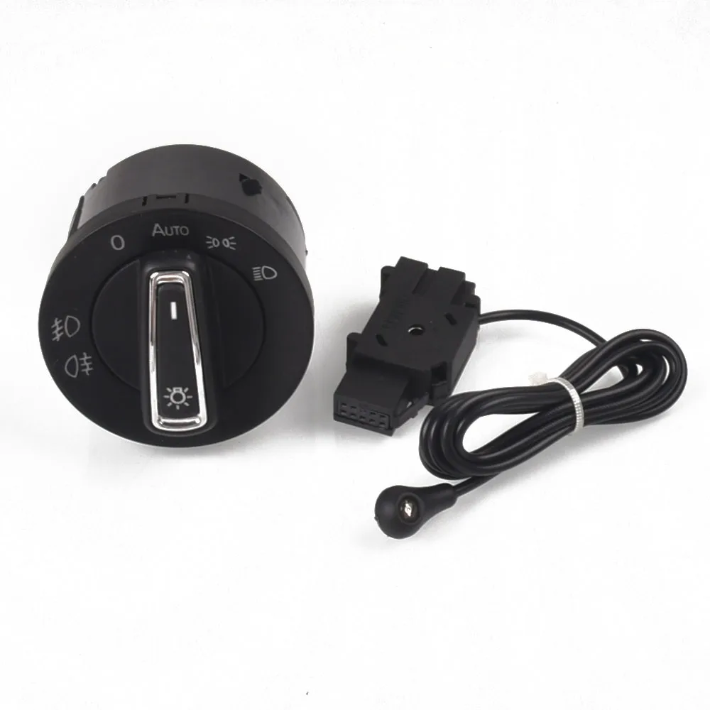 

For VW Golf MK7 7 VII GTI POLO 6C Chrome Auto Headlight Switch Replace module 5GG941431D
