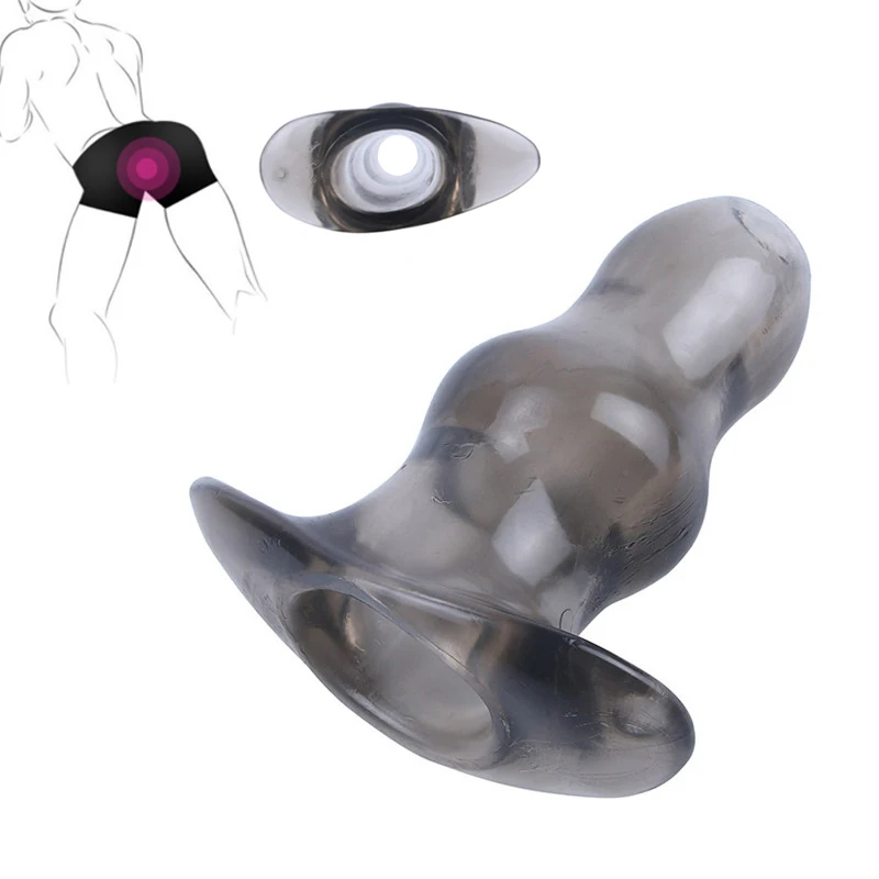 Silicone Hollow Dildo Anal Plug Sex Toys For Women Men Prostate Massager Expanding Dilator Stimulator Adult Products | Красота и