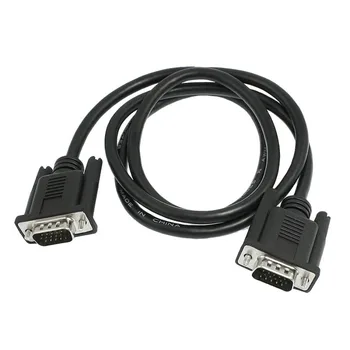 

YOC-PC Computer Male to Male 15 Pin VGA M/M Cable Cord Black 1.0M