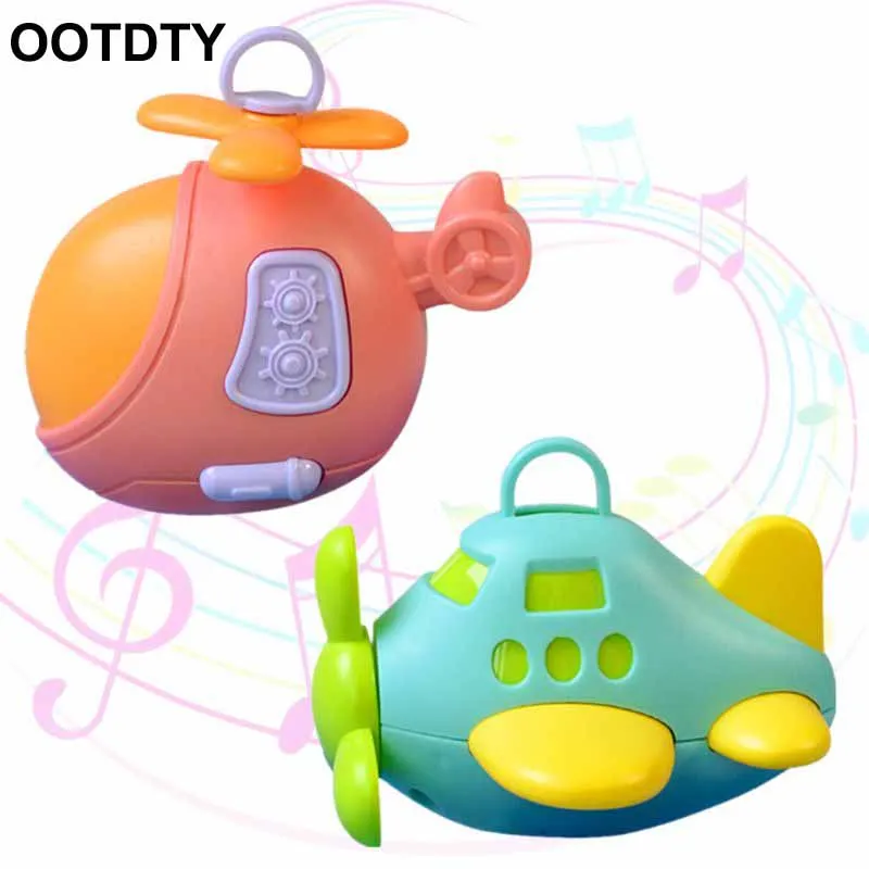 

1 Piece High Quality Infant Baby Toys Plane Handbells Rattles Teether Baby Bed Stroller Hanging Toddler Newbron Gift