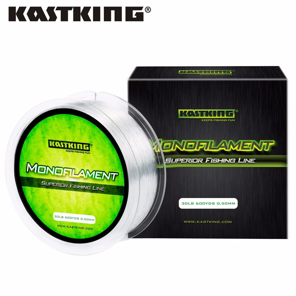 

KastKing Brand Monofilament Fishing line Premium Nylon Line 4-30LB 550M For Saltwater & Freshwater Fishing