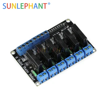 

6 Channel 5V 12V 24V DC Relay Module Solid State Low Level G3MB-202P Relay SSR AVR DSP for arduno Diy Kit