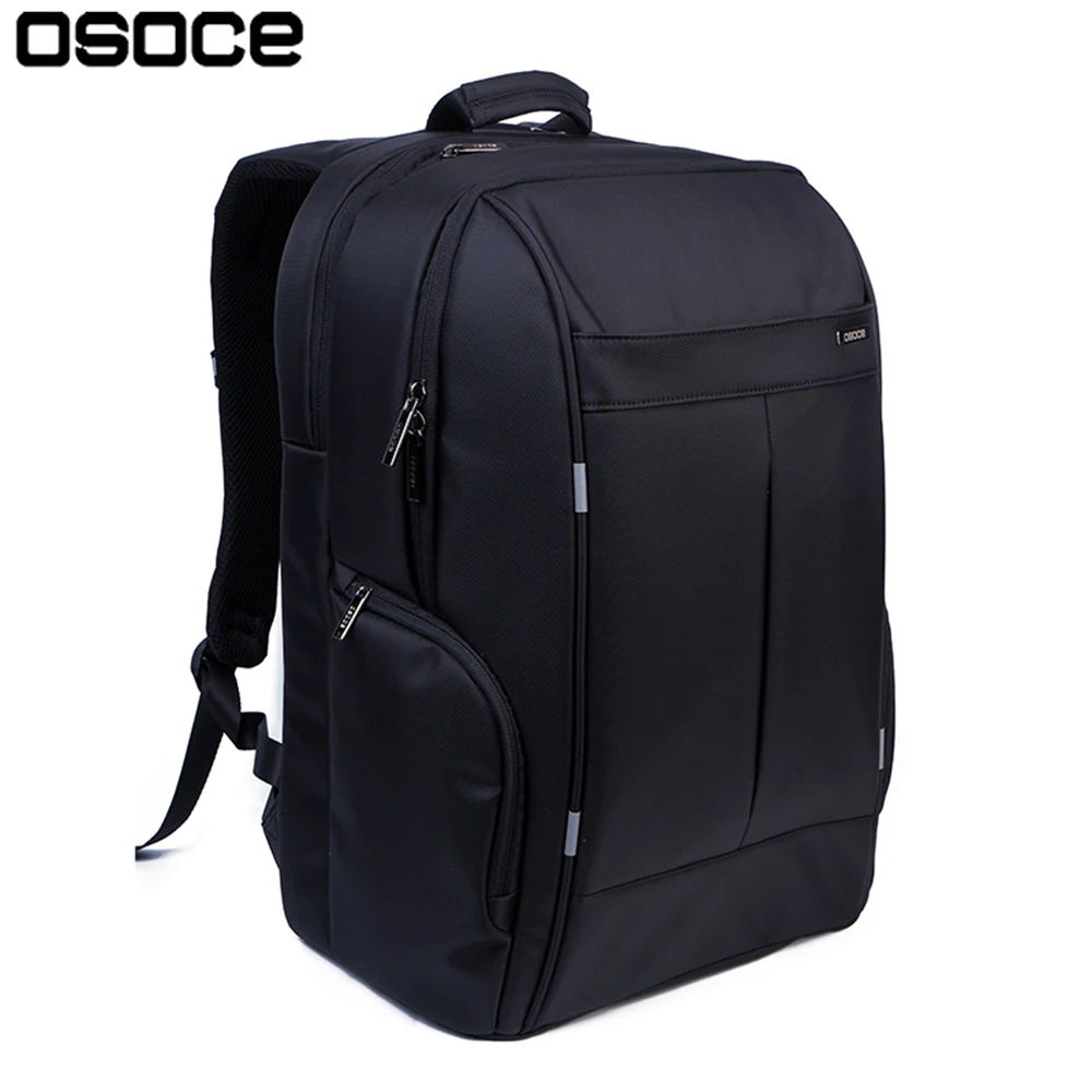 OSOCE большой Ёмкость Для мужчин рюкзак сумка для ноутбука Waterptoof дышащая назад человек рюкзаки черный рюкзак сумки Mochila Masculina