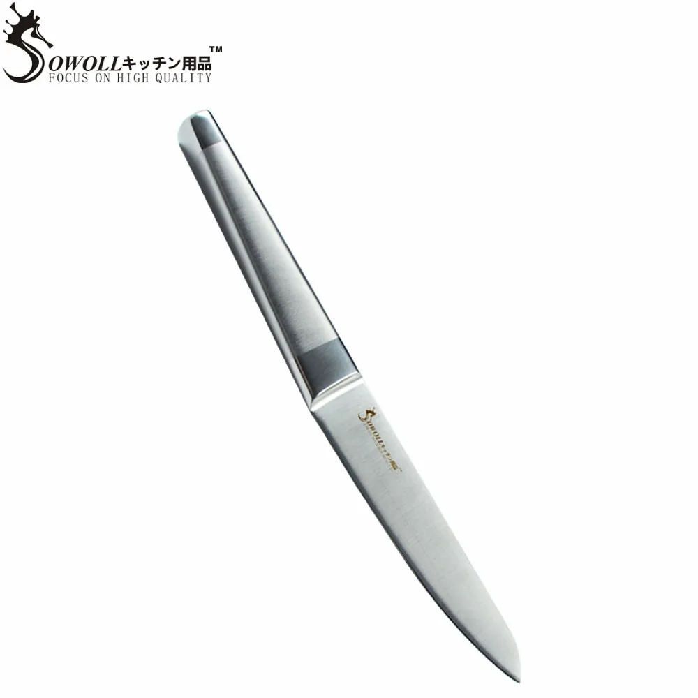 New Listing SOWOLL Brand Kitchen Knife High End Stainless Steel Blade