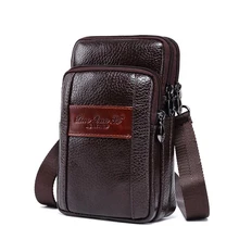 Натуральная кожа, Мужская поясная сумка, поясная сумка, сумка для телефона, сумка, дорожная поясная сумка, Мужская маленькая поясная сумка, кожаная сумка