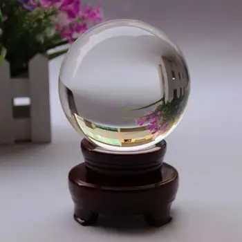 

QUARTZ CRYSTAL home decoration Fine NEW 1 X Hot Huge Asian Quartz Clear Crystal Ball Sphere 80mm + Stand