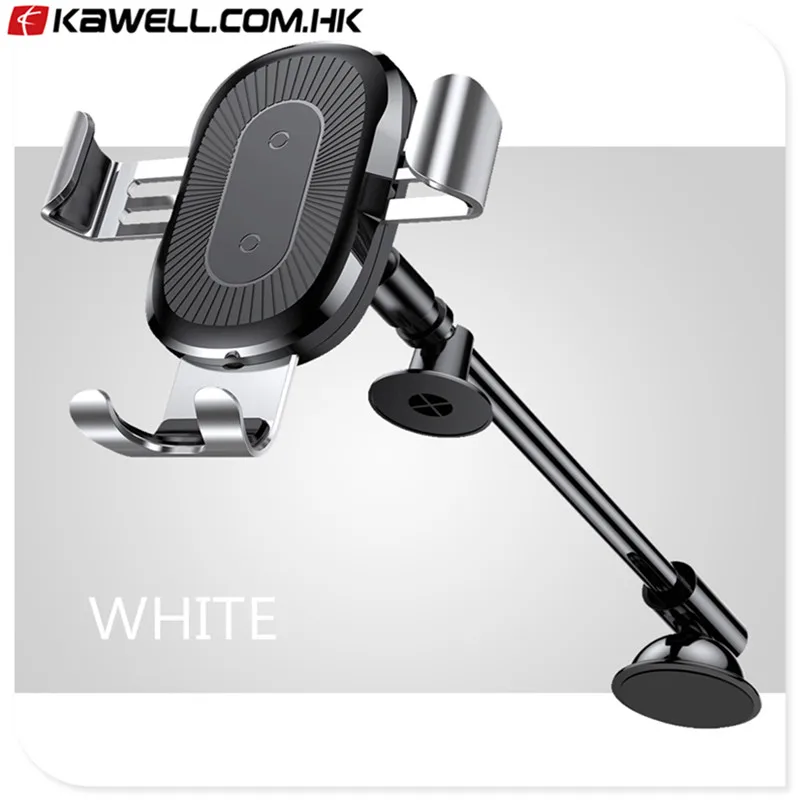 

Car Mount Qi Wireless Charger For smart phone Quick Charge Fast Car Mobile Holder Stand