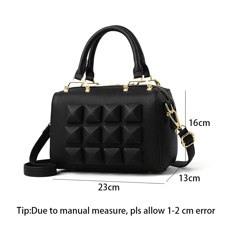 Women Simple Handbag Female Three-Dimensional Square Messenger Bag INS Lady Fashion Crossbody Shoulder Bags Bolsa Purse SS7228 (1)