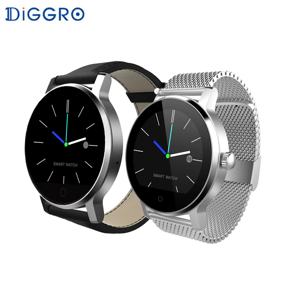 Спортивные Смарт часы Diggro K88H Plus с обратным отсчетом Bluetooth пульсометром