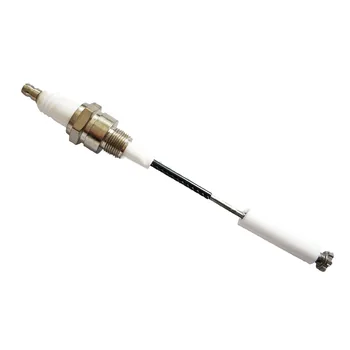 

20cm M14 x1.25 Ignition Electrode Ceramic Pipe Fittings Rod Burning Stick Burner Ignition Needle Spark Plug Ion Probe