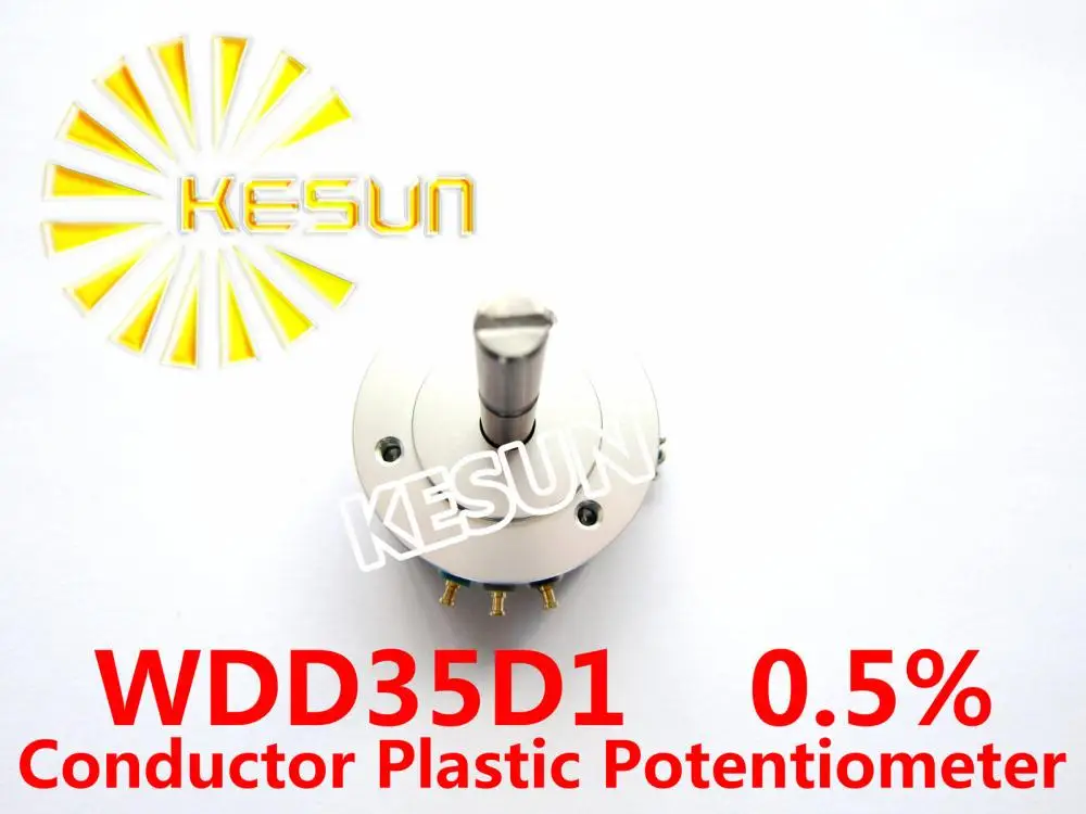 WDD35D1 WDD35D 1 0.5% 10K Ом 2 Вт проводящий пластиковый потенциометр x 5 шт.|potentiometer