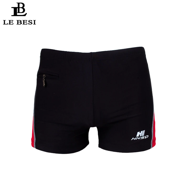 2017 LEBESI Men Swimming Trunks Boxer Swimwear Men's Swimsuits Plus