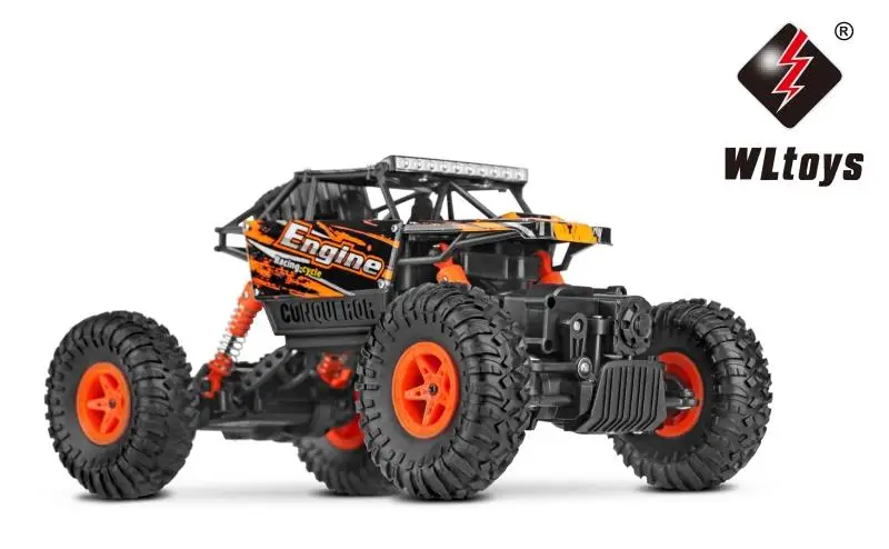 Wltoys 18428-B автомобиль с дистанционным управлением 1:12 voff-road 4WD гоночный автомобиль ноги скалолазание мальчик игрушка зарядка автомобиля