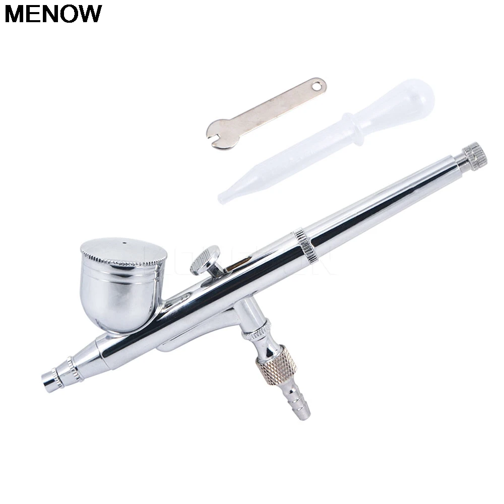 

Hot Sale 0.2 mm Dual Action Airbrush Multi Function Air Brush Kit Spray For Nail Art/body Tattoos Spray/ Cake/ Toy Models