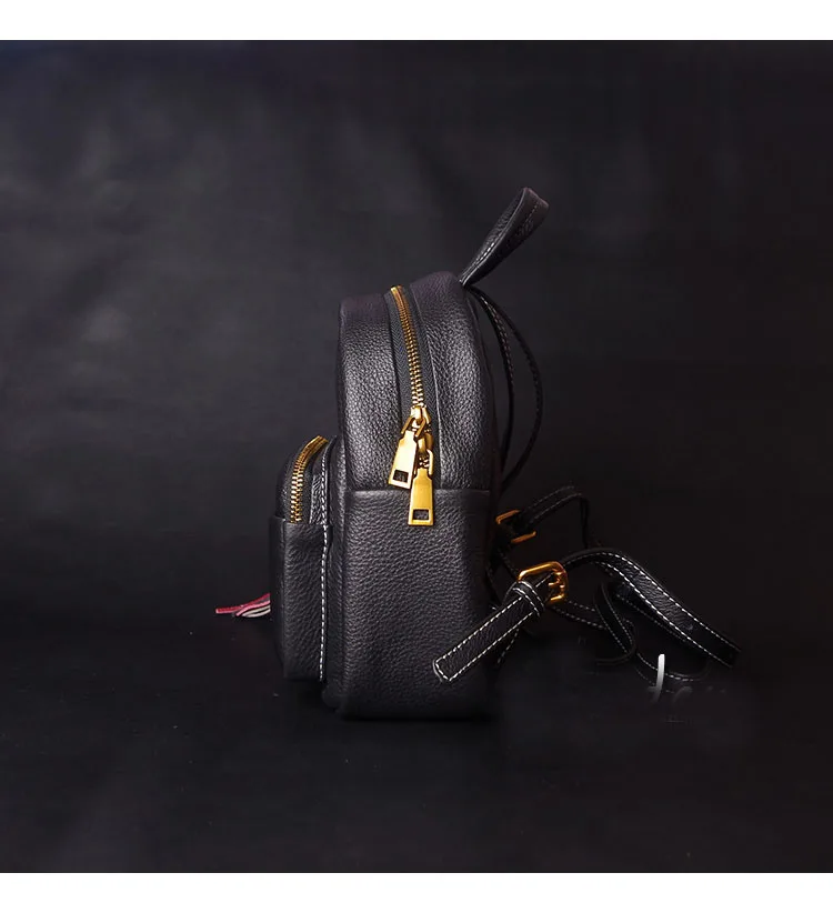 AETOO первый слой кожаный мини-рюкзак кожаная женская сумка на плечо новая женская сумка с кисточками сумка на плечо