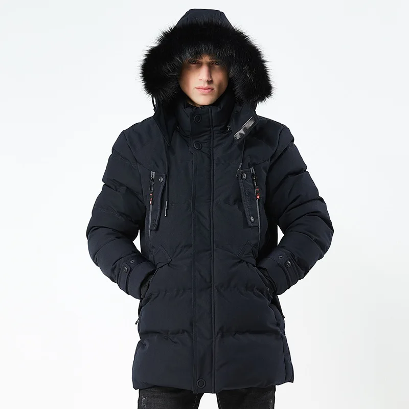 Luxury Winter Men Parka Jacket Long Coat Male Thick Cotton-Padded Jacket High Quality Parka Coat Male Fashion Casual Coats 3xl Luxury Winter Men Parka Jacket Long Coat Male Thick Cotton-Padded Jacket High Quality Parka Coat Male Fashion Casual Coats 3xl