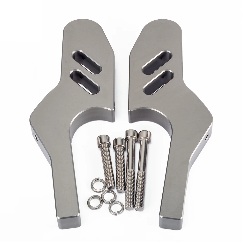 New Passenger Foot Peg Extensions Extended Footpegs For Vespa GT GTS