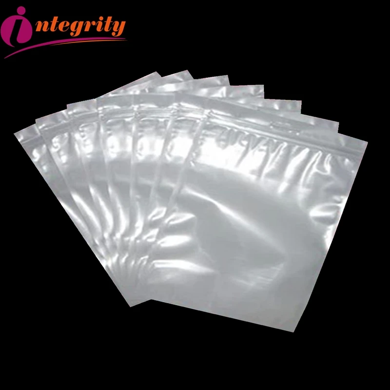 

INTEGRITY 16*24cm 50pcs Retail White/clear Self Seal Zipper Plastic Storage Bag Zip Lock mobile Phone Case plastic Packaging Bag