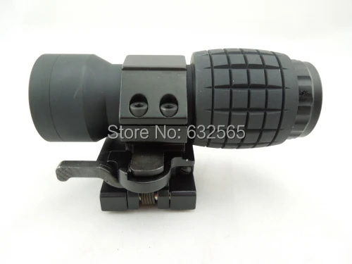 

Free Shipping! Tactical Military Hunting Shooting 3x Magnifier Scope with QD mounts