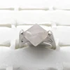 Fashion Natural Rose Quartz Crystal Rings Women's Jewelry 50pcs Wholesale 2