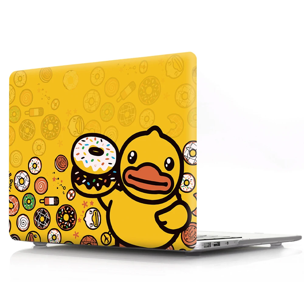 Чехол с изображением желтой утки для MacBook Air retina Pro 11 12 13 15 для MacBook New Pro 13 15 с сенсорной панелью New Air 13