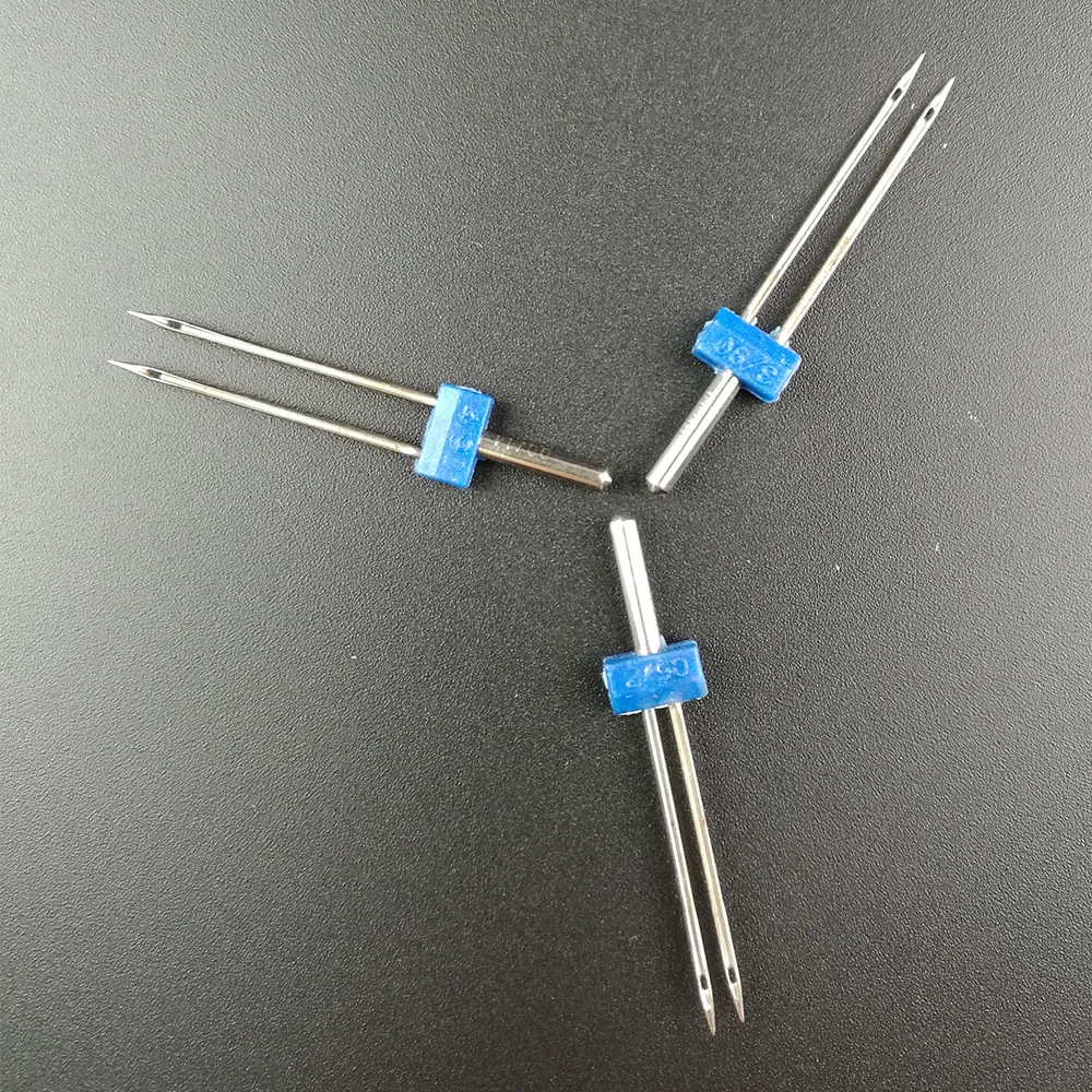 Новое поступление Высокое качество 30 шт. прочные двойные иглы булавки швейная машина аксессуары Размер 2,0/90 3,0/90 4,0/90