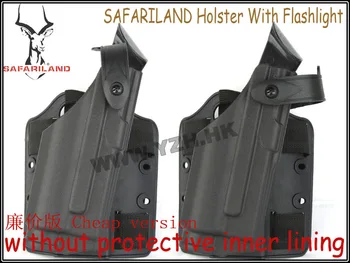 

Safariland Tactical DropLeg Holster for Glock Airsoft with flashlight bd2289 gun Party Supplies