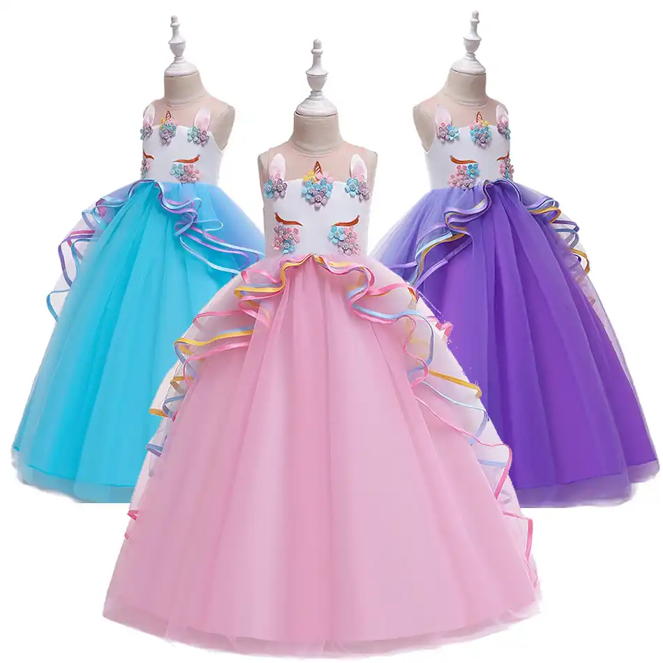 vestido para criança festa