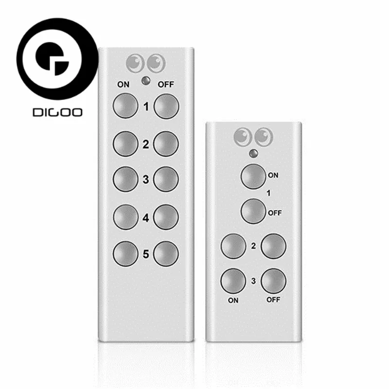 

Digoo RC-13 Smart RF Controller 3 or 5 Channels for Digoo RC-13 Remote Control Socket Parts