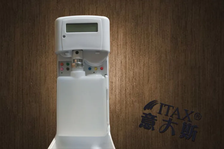X-1132LCD настенный ABS пластик автоматический освежитель воздуха жидкий спрей Диспенсер Очиститель духи ванная комната Запах Удалить
