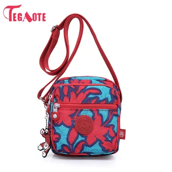 

TEGAOTE Women Bag Fashion Printing Shoulder Bags Ladies Nylon Handbag Casual Messenger Bag Women's Waterproof Travel Bags