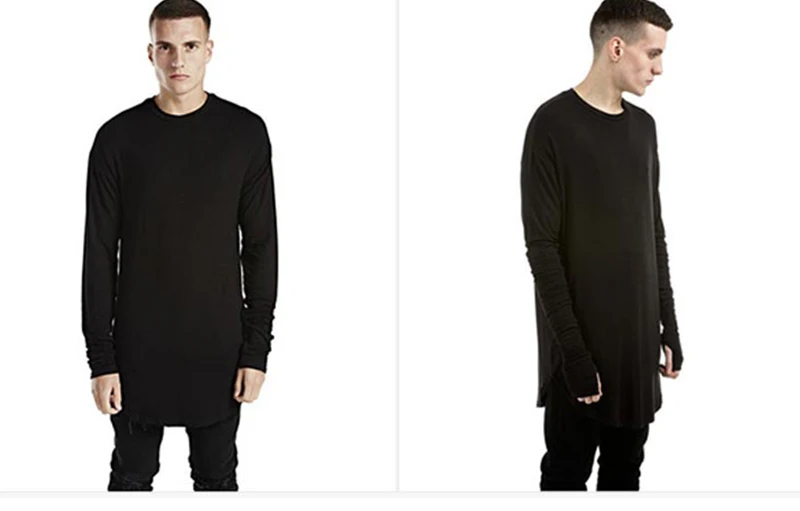 Long Sleeve t Shirt Men Hip Hop  (6)
