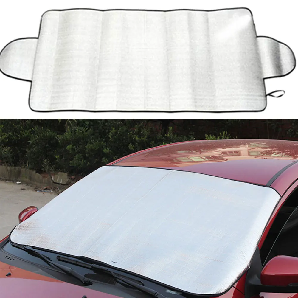 1Pcs Car Windshield Snow Cover Sun Shade Car Snow Cover for Car Window