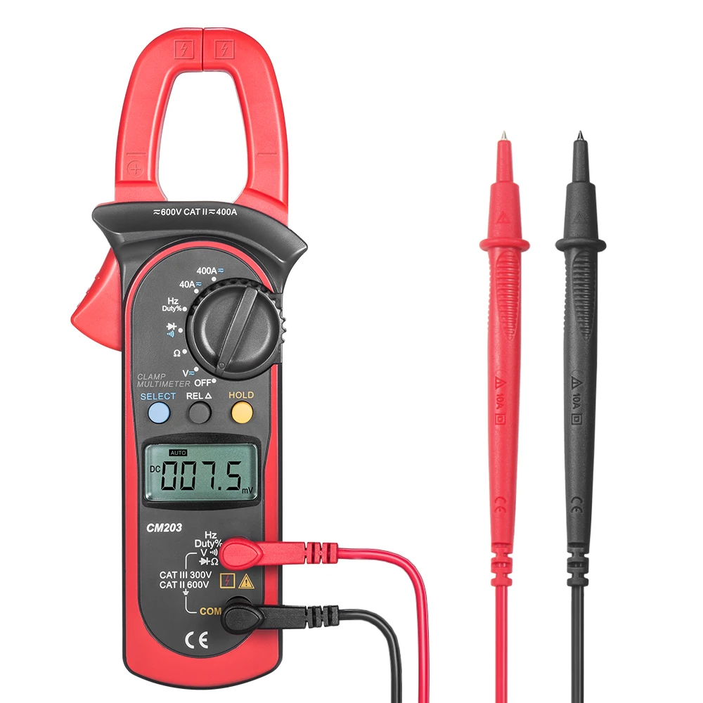 SYNERKY digital clamp multimeter ac dc Current Clamps diagnostic tool