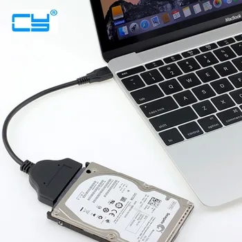 

USB-C USB 3.1 Type C USB-C To USB 3.0 SATA 22 pin Cable Type-C Cable Adapter External HDD 2.5" Hard Drive Disk for Macbook 12