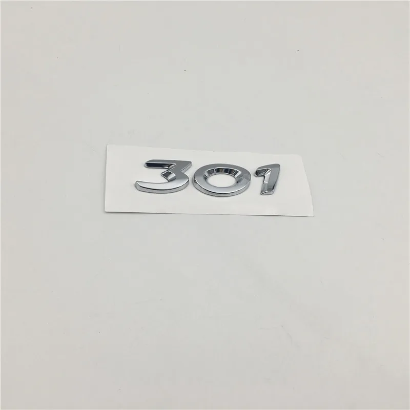 Задний логотип для Peugeot 206 207 301 306 307 308 406 408 508 2008 3008 4008 5008 автомобильные