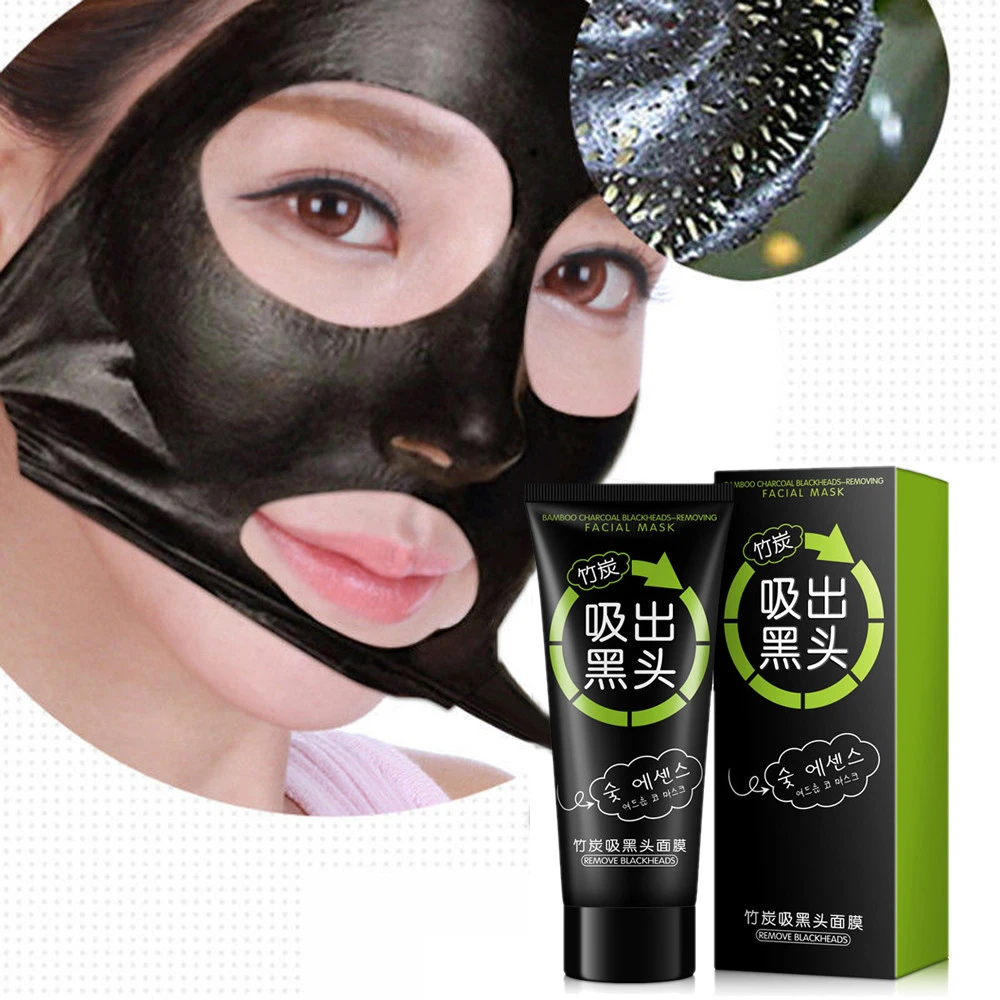 NEW Black Mud Deep Cleansing Pilaten Blackhead Remover Purifying Peel Face Mask (1)