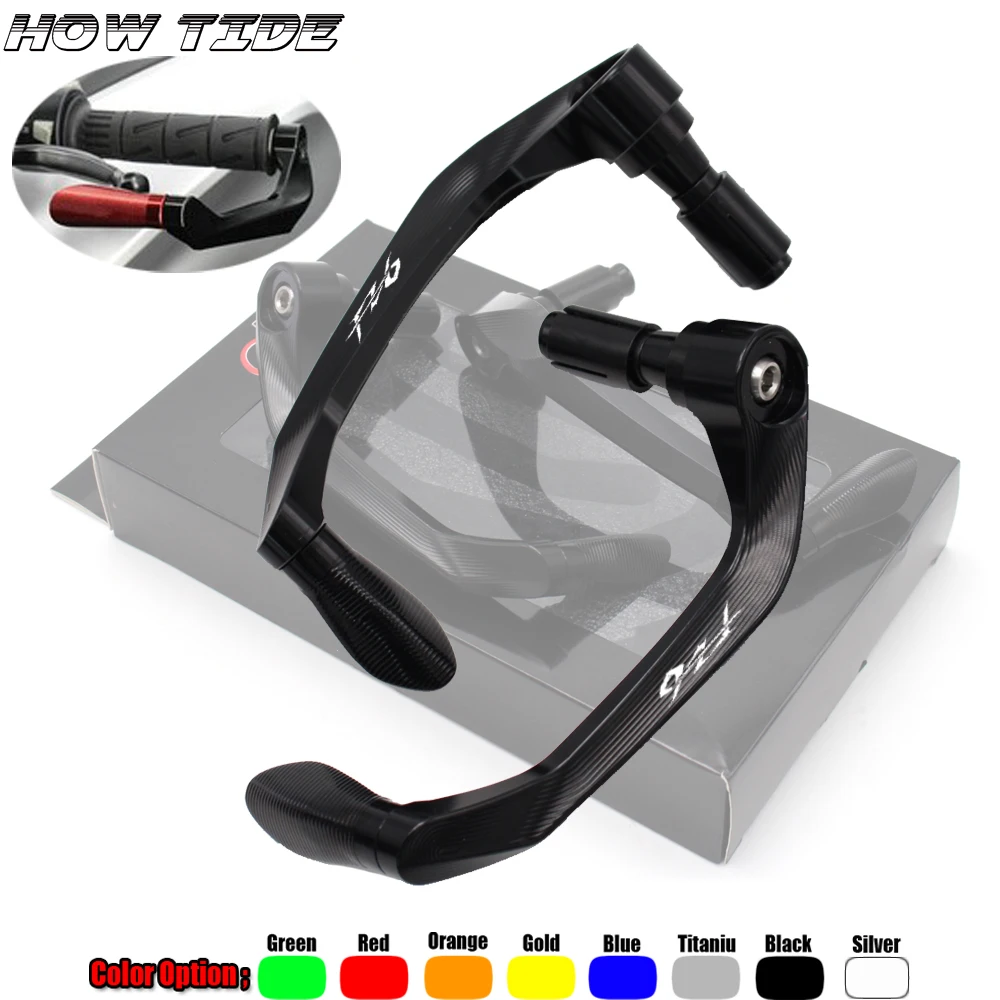 

Universal 7/8" 22mm Motorcycle Handlebar Brake Clutch Levers Protector Guard For YAMAHA FZ 6 FAZER FZ6 2004-2010 2005 2006 2007