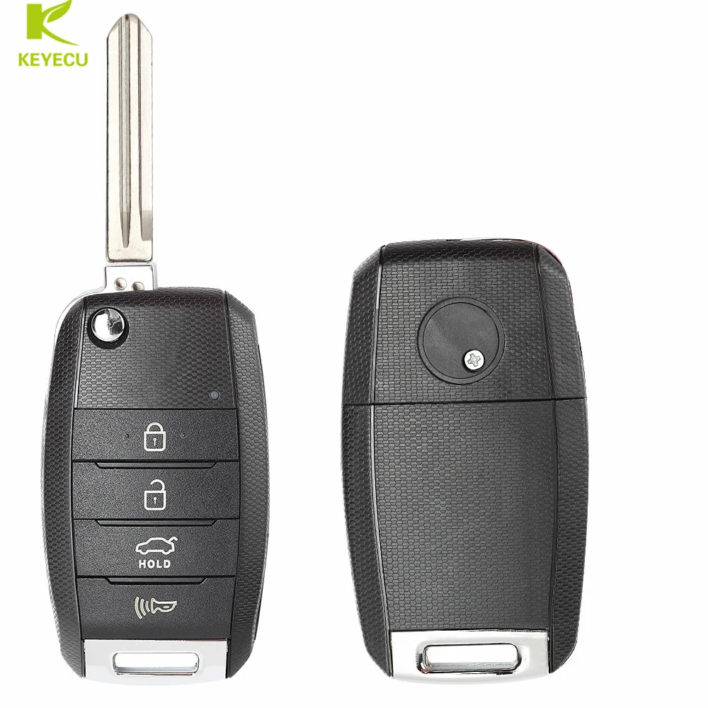 Запасная деталь KEYECU для Kia Sportage 315 2015 2014 МГц 3 + 1 кнопки|Ключ от авто| |