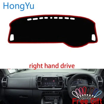 

Car Dashboard Cover Dash Mat Board Pad Carpet Dashmat Interior Mats for CITROEN C5 AIRCROSS 2017-19 Right Hand Drive Accessories