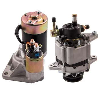 

12V Alternator and Start Motor For Nissan GQ Patrol Y60 TD42 4.2L diesel 88-03 LR170-407,LR170-407B, LR170-407E, LR170-407S