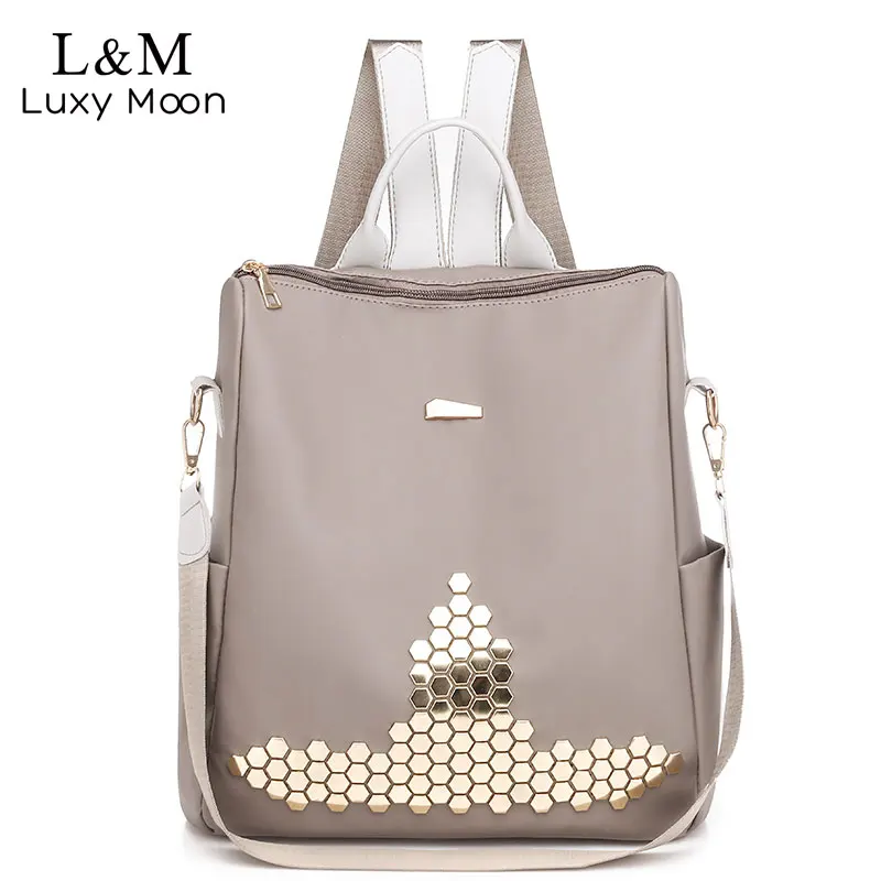 

Fashion Oxford Anti Theft Backpack Teenager Girls Travel Bagpack Portable Rugzak Women Laptop Backpacks sac a dos femme XA469H