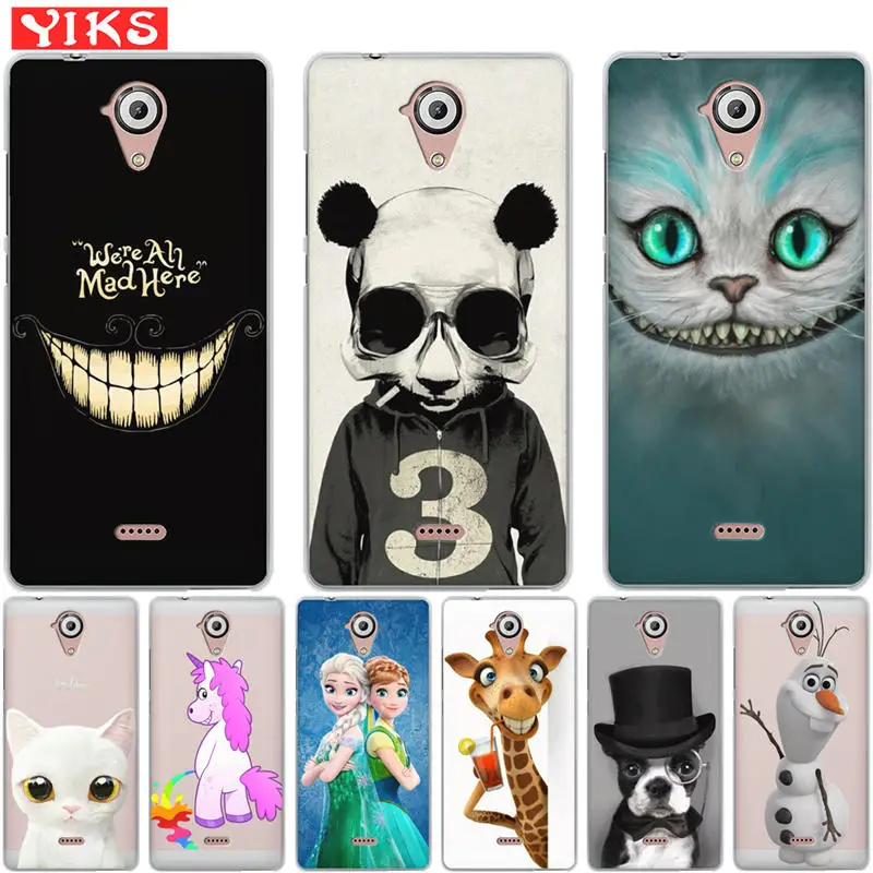 

For Wiko Lenny 3 Case Luxury Unicorn Panda Cat princess Pattern Soft Case for Wiko U Feel Lite silicone case cover Coque Etui