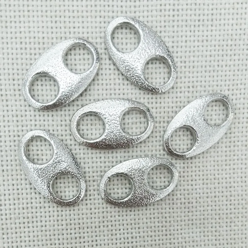 jewelry making findings connector choker spacer matte Beads necklace