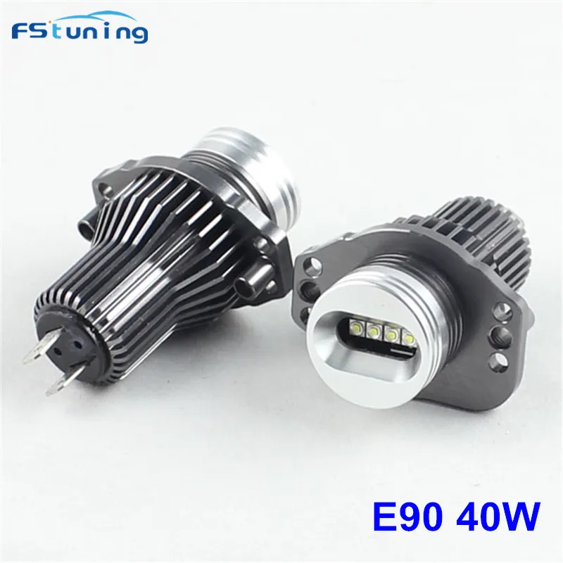 

40W LED Angel Eyes Marker Lights Bulbs E90 E91For BMW E90 E91 before LCI with factory xenon headlight bmw e46 angel eyes