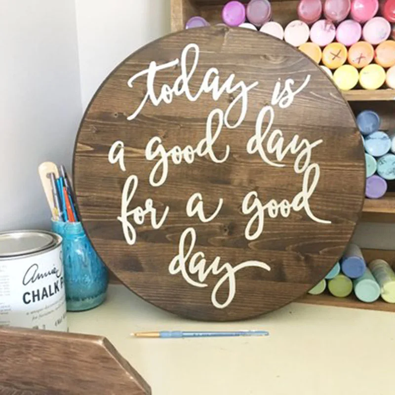 Customized Wedding Signs Personalized Wooden Sign Romantic Simple Round Party Direction Welcome Entrance Card | Дом и сад